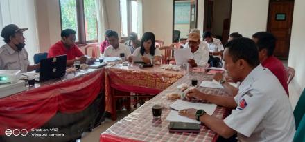 Rapat Bimbingan Teknis Penyusunan RKP Desa.